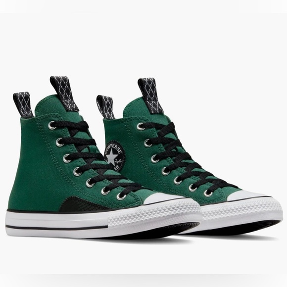 NEW Converse Chuck Taylor All Star Sporty Green High Top Sneakers Big Kids Sz 6